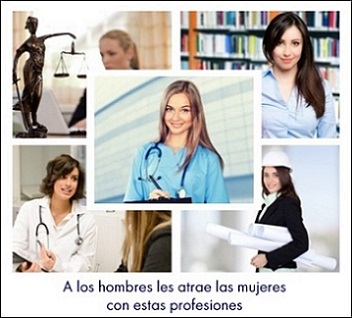 profesionistas que m�s les a trae a los hombres